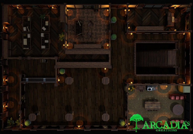 Town Hall 1st & 2nd floor [23x16]