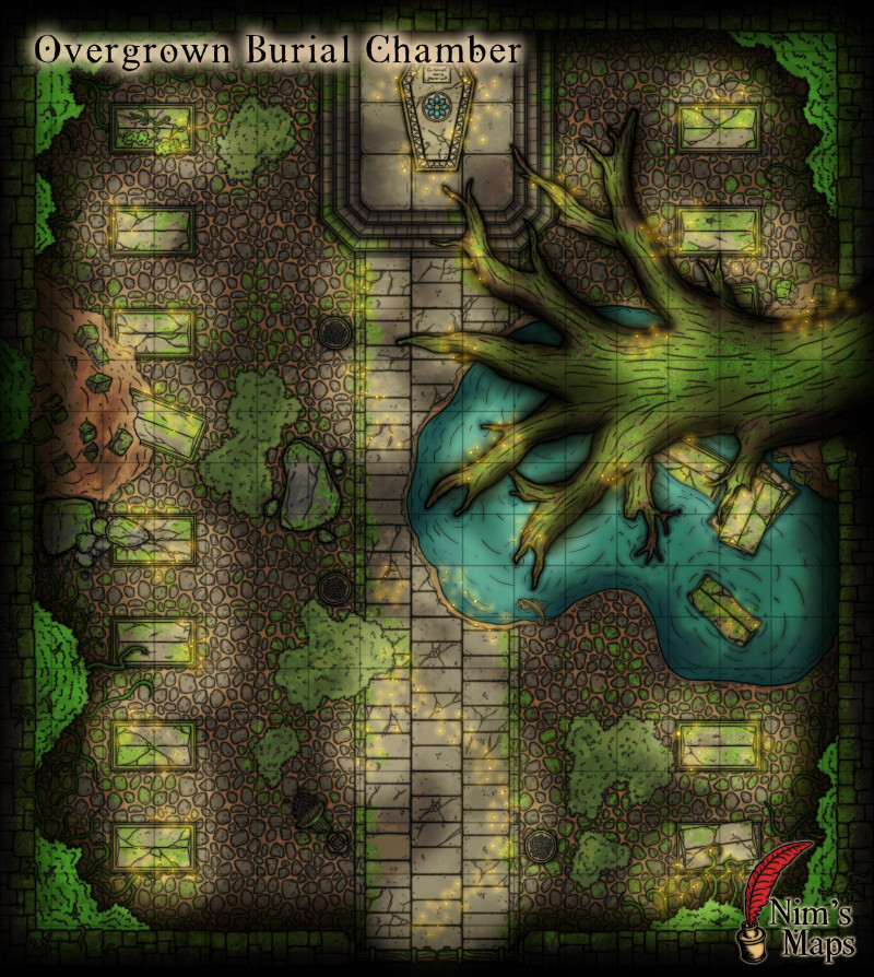 Overgrown Burial Chamber [17x19]