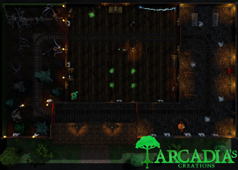 Ghost train [35x25]
