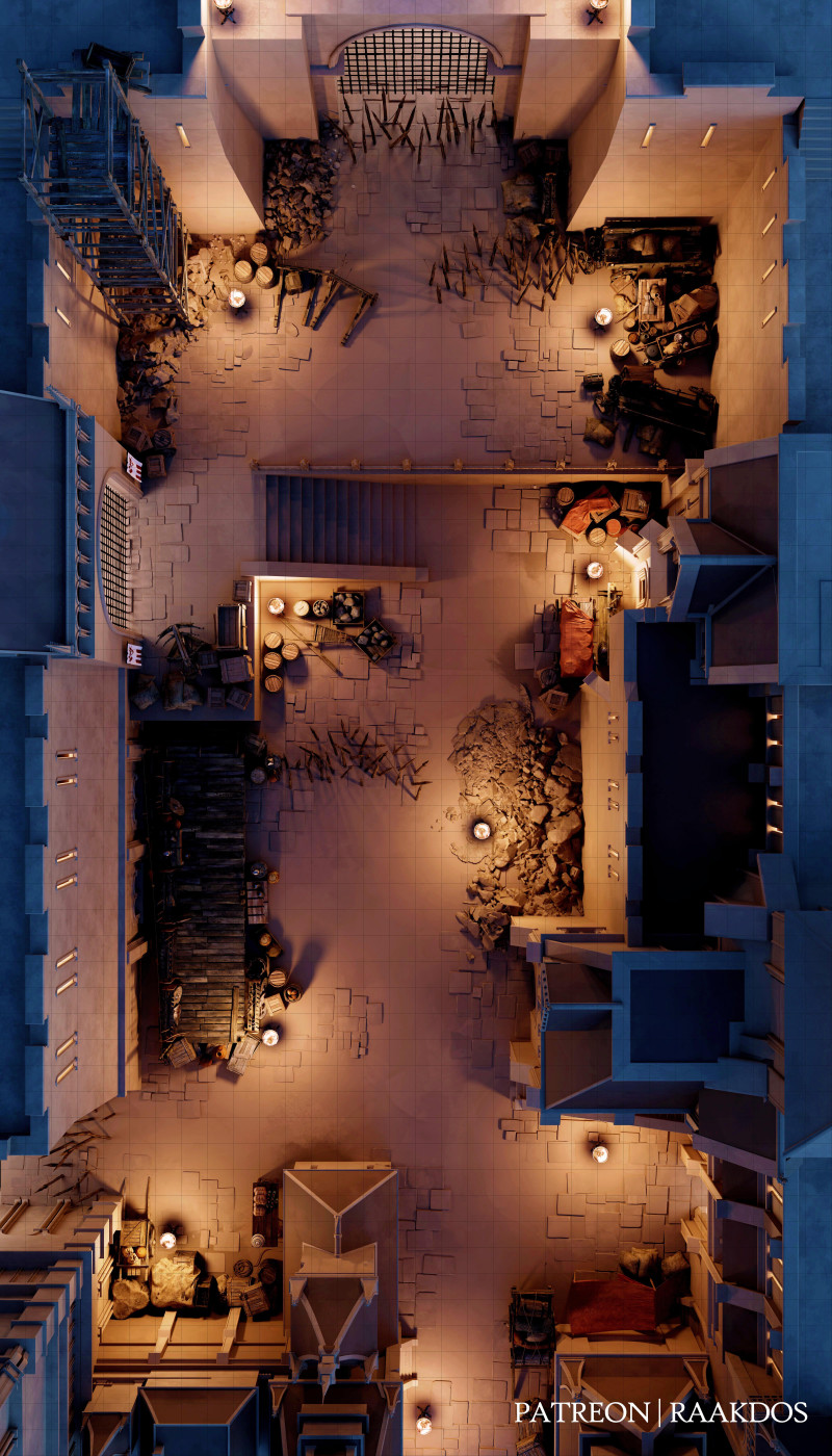 Flameward Street 32x56