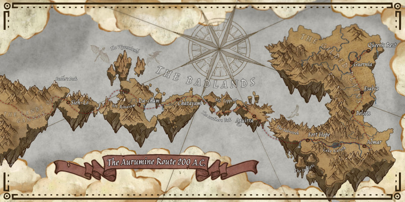 The Aurumine Route