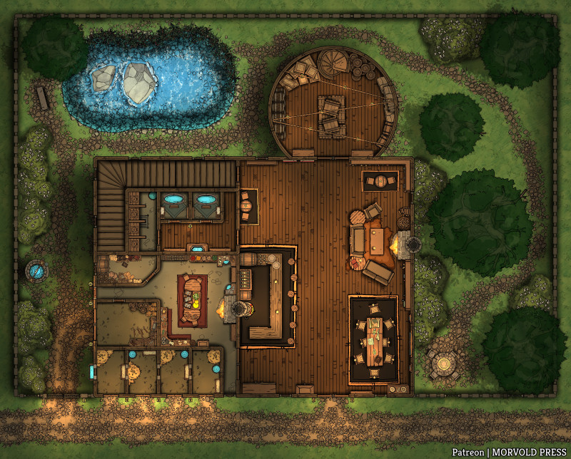 Enchanted Estate | PC Headquarters [36 x 29 & 72 x 58]