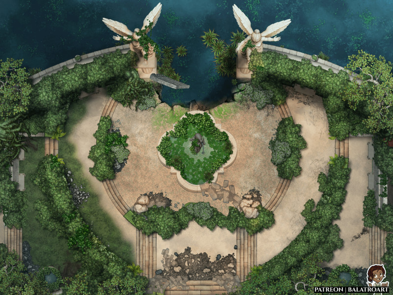 The Lakeside Gardens of New Collora are a perfect, idyllic setting, for some clandestine clock and dagger espionage just a few steps away from the noble galas.