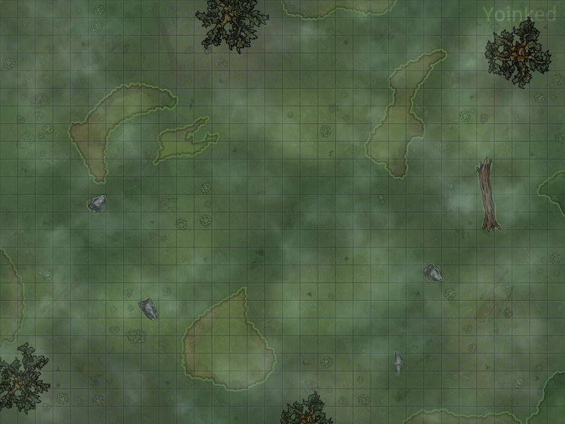Berez Swamp | 3 Battlemaps for Curse of Strahd