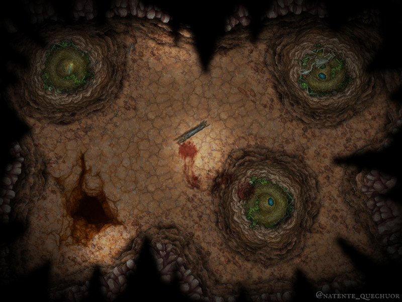 Harpy's Den - Timelapse in comments