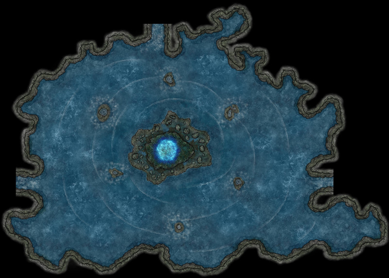 Plunging Torrents [PotA] Free dungeon maps (223x226 tiles)