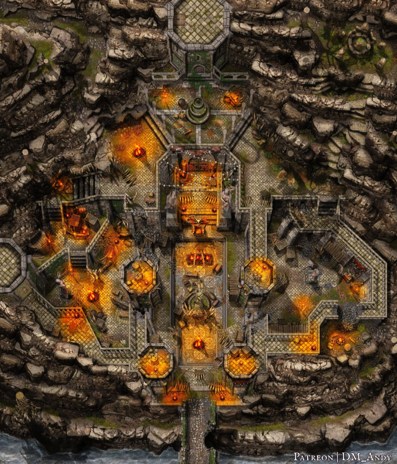 Temple of the Moon | 60x70