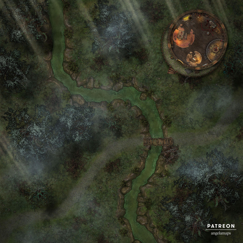 Illusion [battlemap] from Angela Maps - 2 versions! [animated] [art]