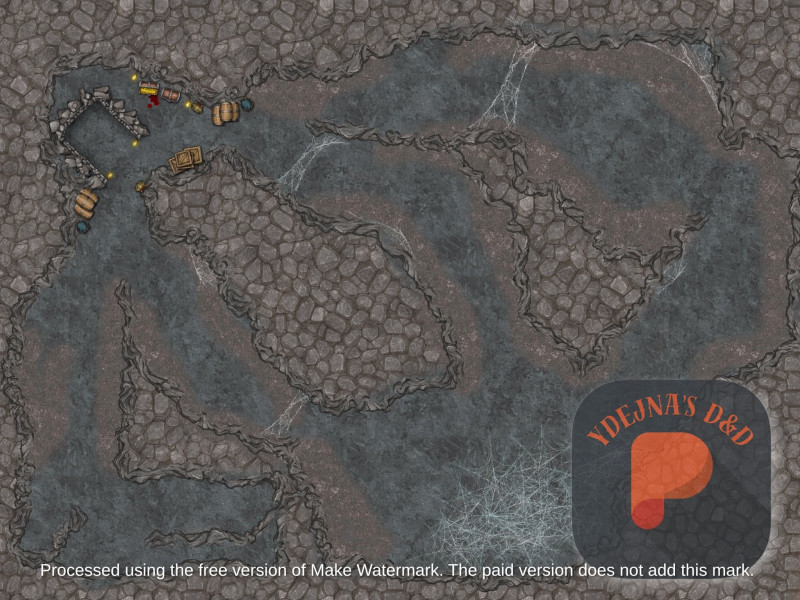 Into the mountain city battlemaps