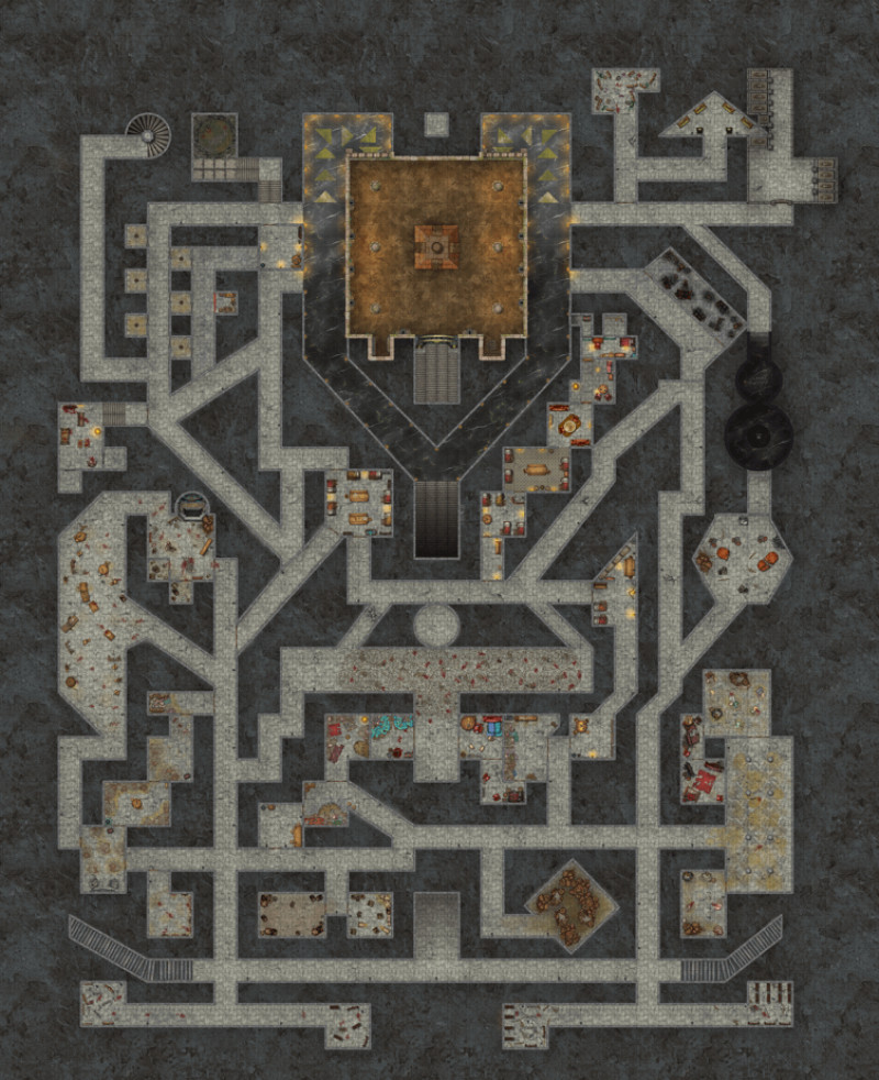 Sneak Peek: Temple of Elemental Evil 1st Floor