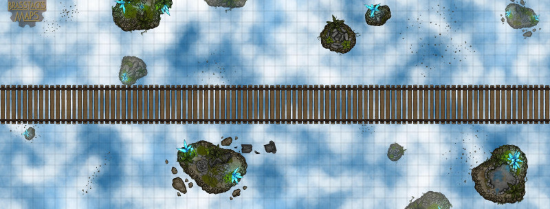 Seamless Railway Scenery