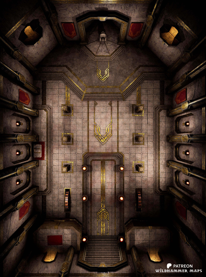 Dwarven Throne Hall (35x74)