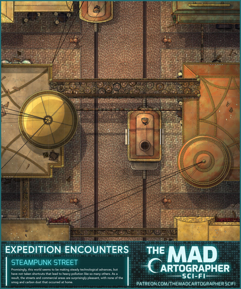 Expedition Encounter: Steampunk Street