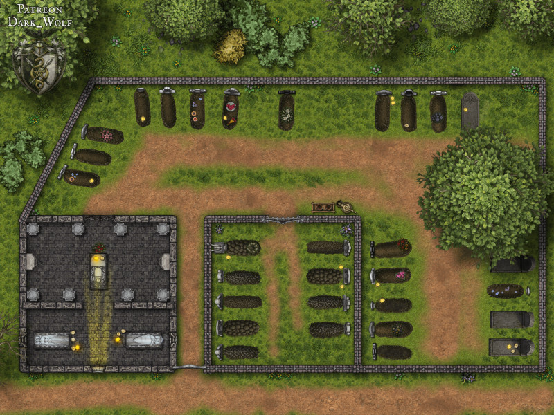 Graveyard 48x36