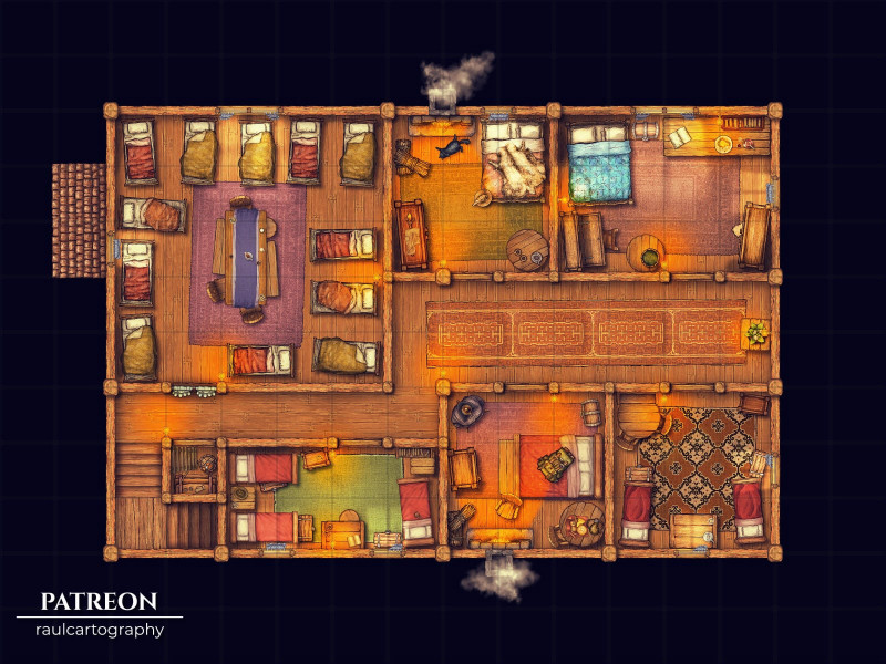 The Silken Nook Inn [OC] | [16×12]