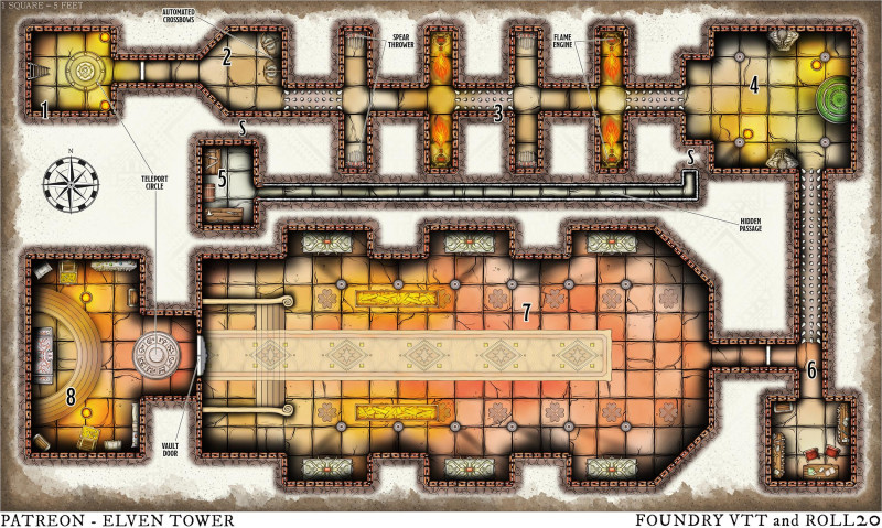 Map 710 - Cracking the Vault - Dungeon