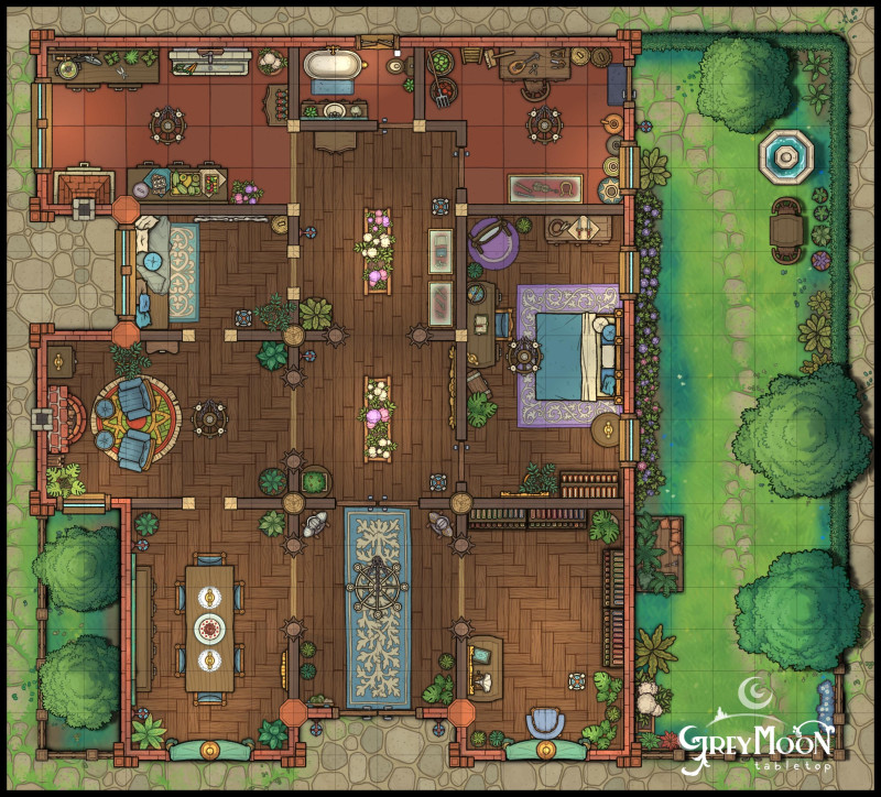 Victorian Rowhouse [21x19]