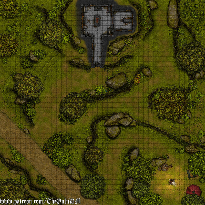 Haunted Tomb-Free Map in Patreon
