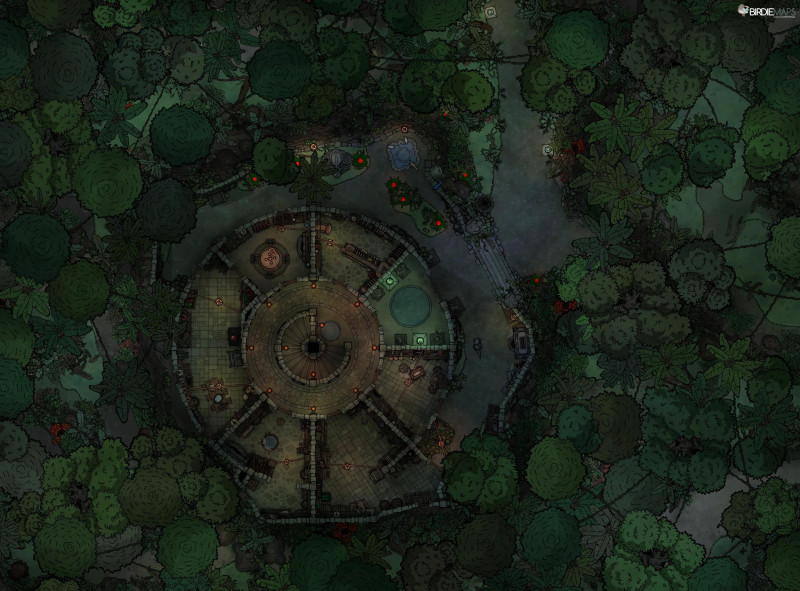 Jungle Tower [46x34]