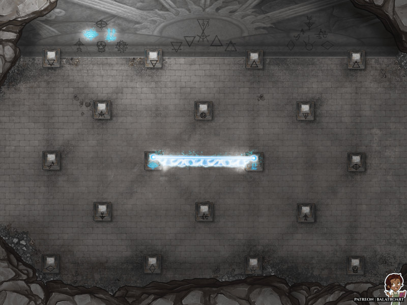 The Trials of the halls of runes had many puzzle chambers, most parties never had to worry about the others beyond it. Or anything at all ever again.