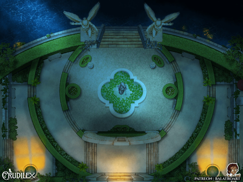 The Lakeside Gardens of New Collora are a perfect, idyllic setting, for some clandestine clock and dagger espionage just a few steps away from the noble galas.