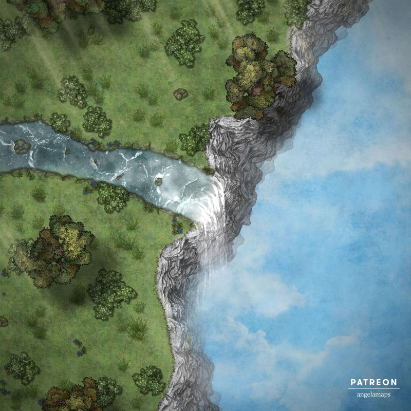 Edge of the World [battlemap] from Angela Maps - 3 versions! [animated] [art]