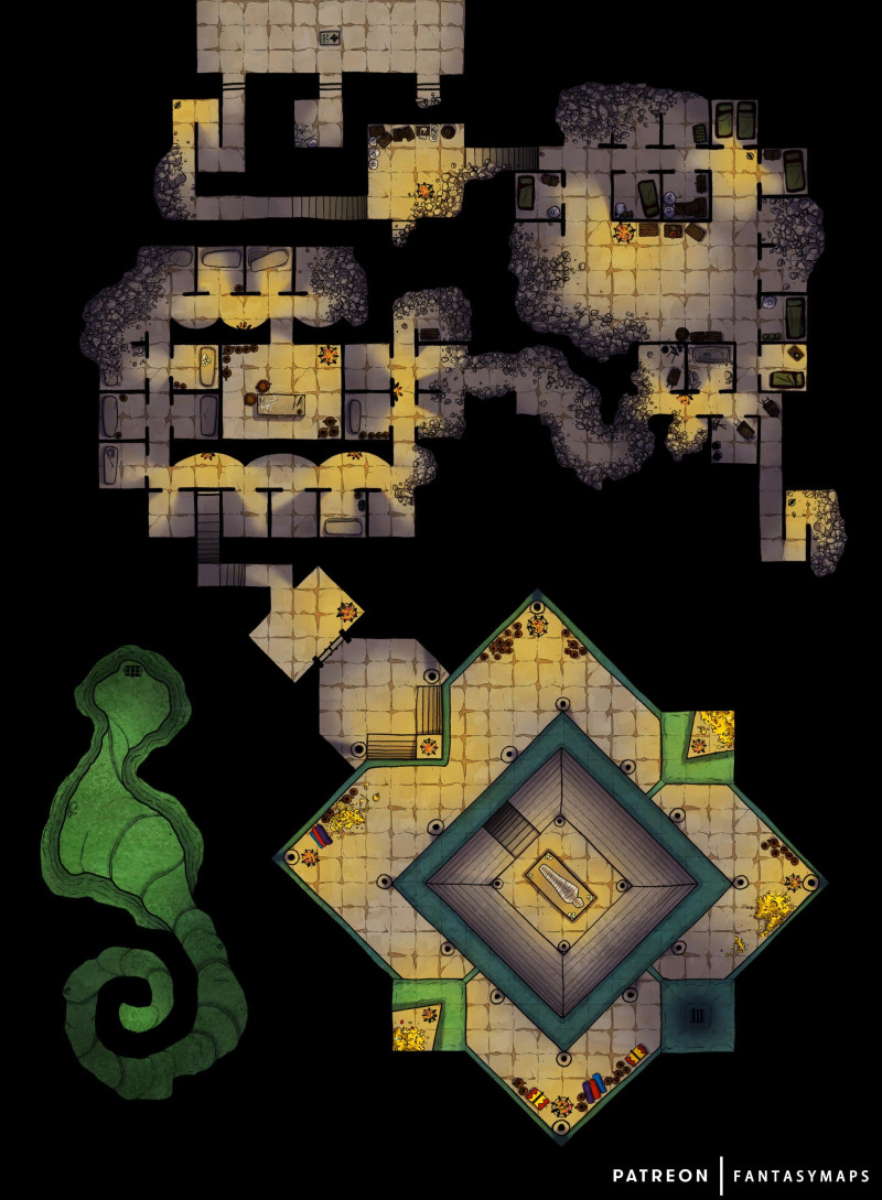 Ransacked Catacombs [36x49]