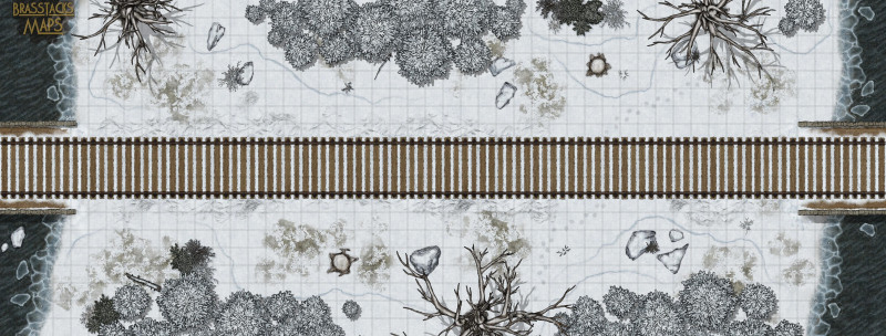 Seamless Railway Scenery