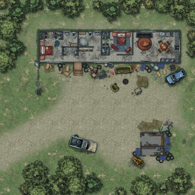 Postcards from the Zombie Apocalypse - Mobile Home