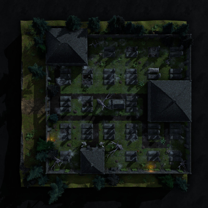 Dread Graveyard Free Map