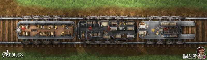 The Sanroko-II Fortress Train will cross the entire world, with stations in every nation there is. Some say that when the last spike is hammered the reign of monsters will end forever.