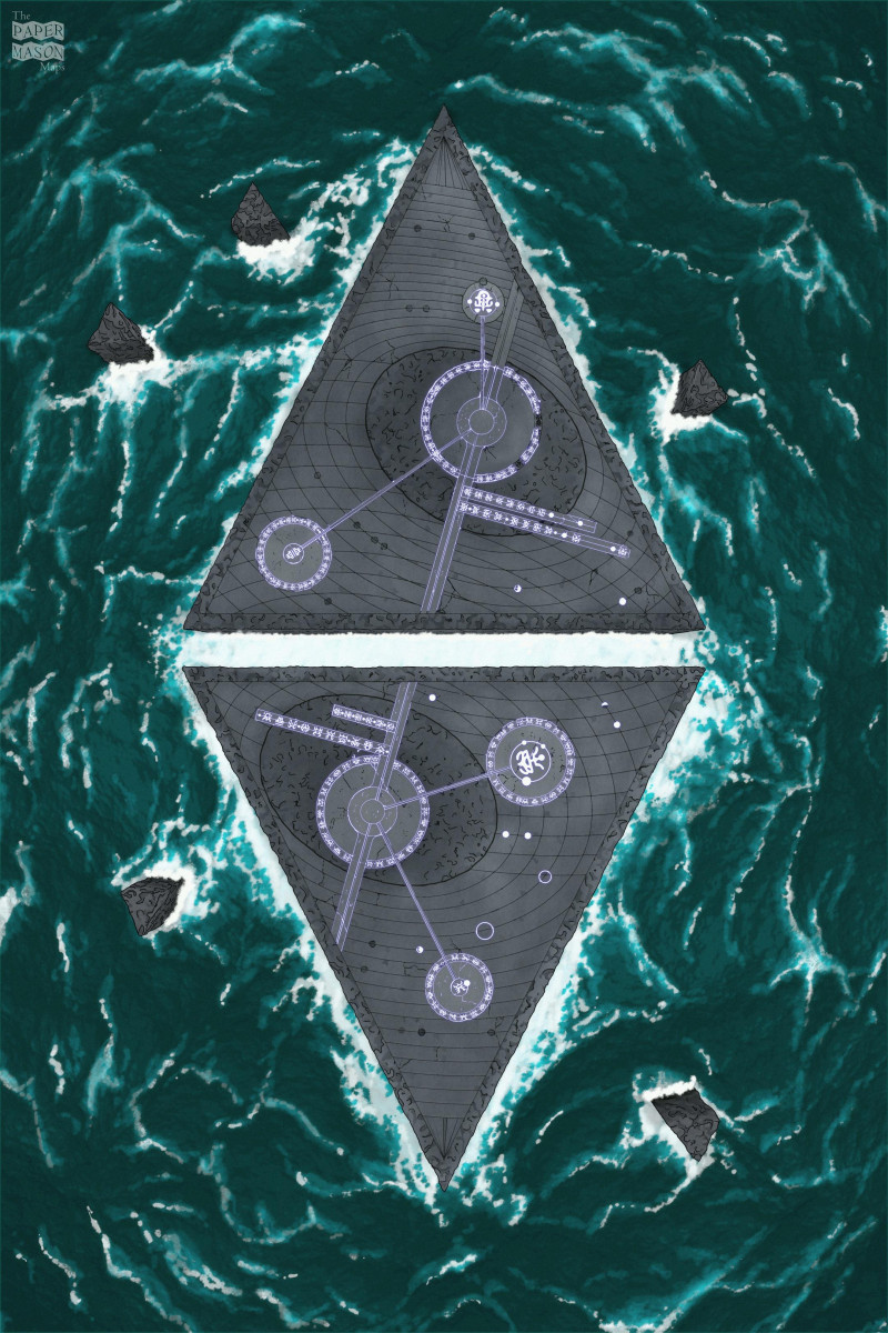 Ocean Monolith [24x36]