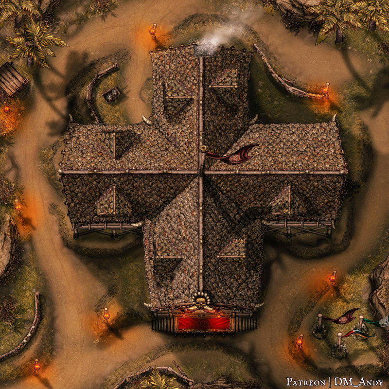 Faithful Quartermasters Magic Shop | By DM Andy Maps | 20x20 | 3 Maps Total