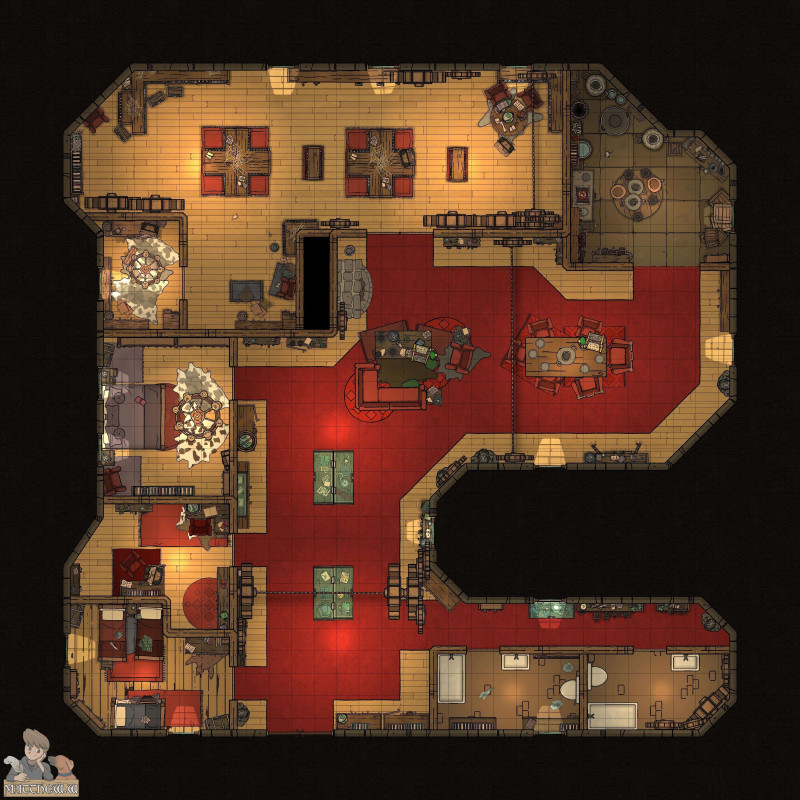The Steampunk Home [36x36]