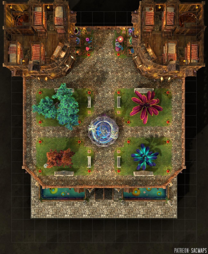 Your party needs a break. Here an educational establishment for them to gatecrash with a hearty 'Hi, fellow kids!' STUDENT WIZARD HALLS (18x22 Multilevel, free day & night maps plus hundreds more!)