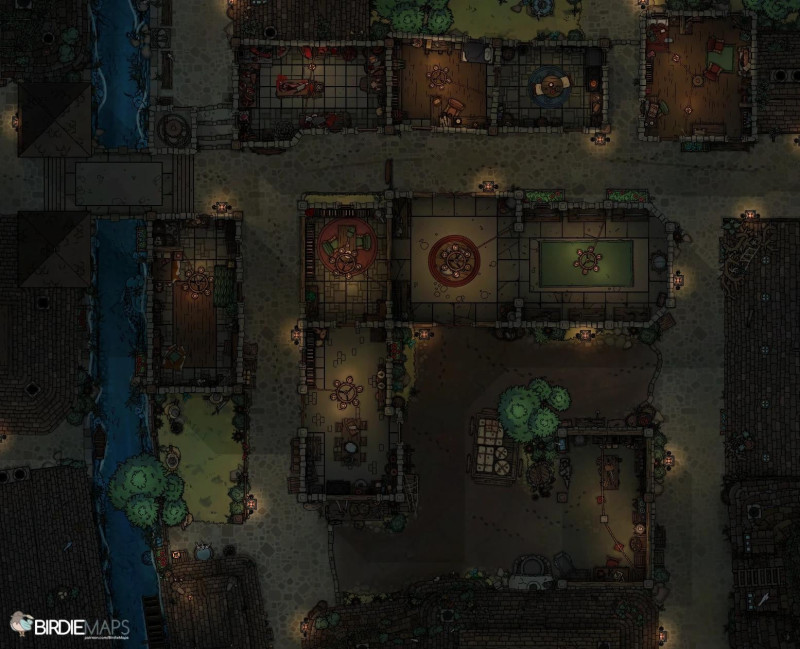 Cozy City District - [44x36]