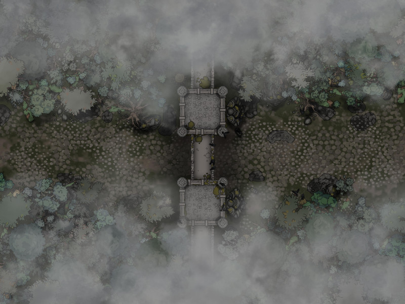 The Gates of Barovia [Curse of Strahd] — Free Battlemap Pack [40x30]