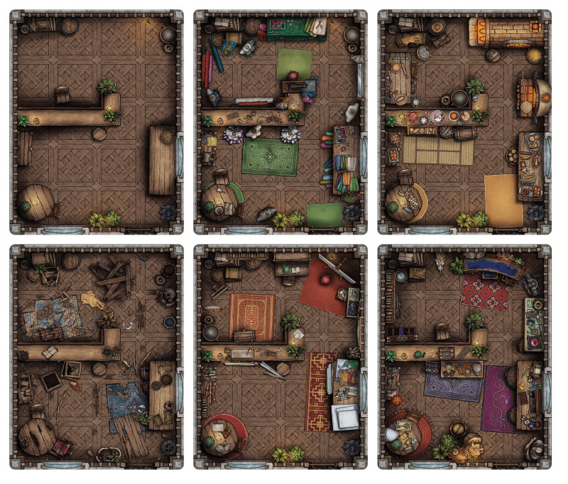 Small Shop [16x24] - Empty, ruined, tailor, bakery, artist, curiosities