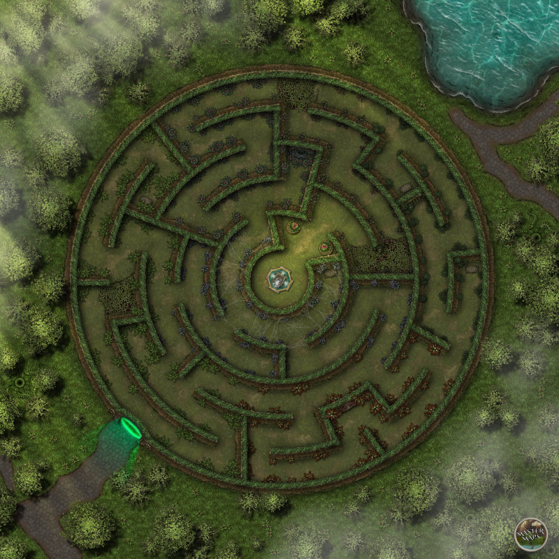 Forest Door [40x40] & Wish Garden [80x80]