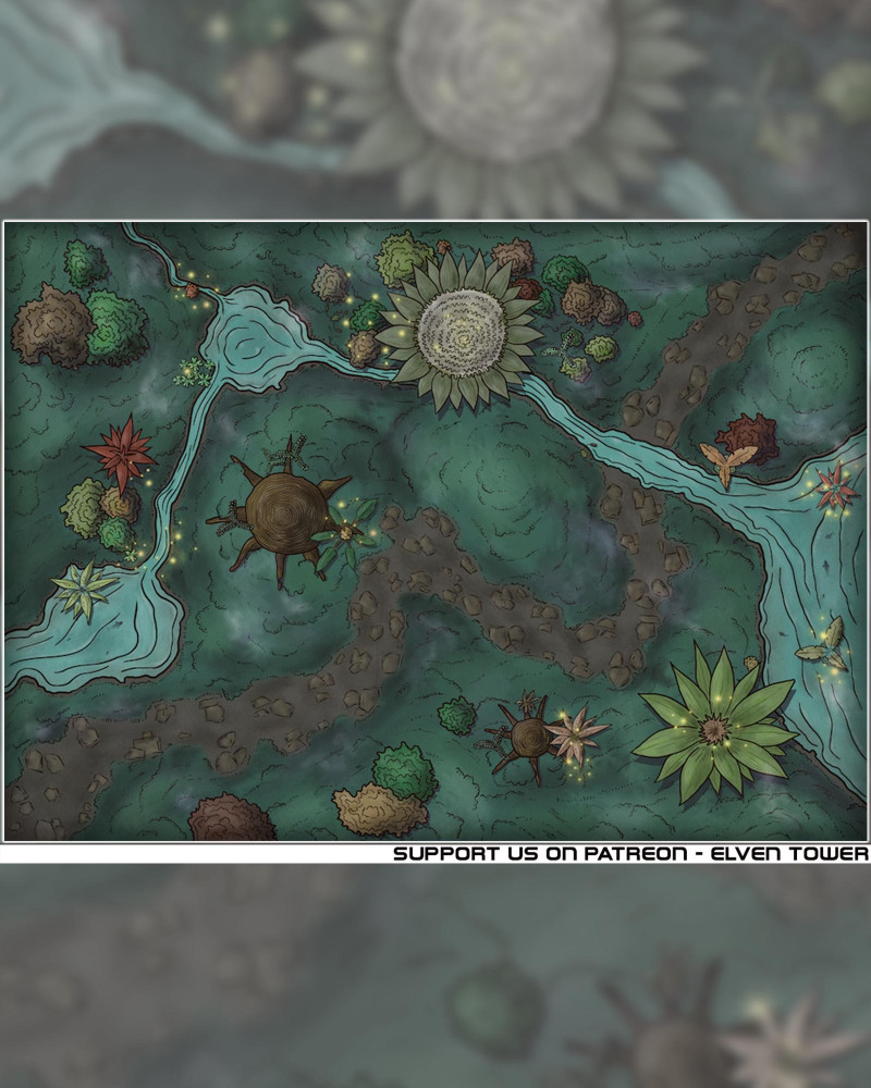 Enchanted Forest - Encounter Map