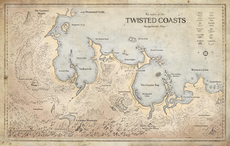 What do you think of the names ? - INTRICATE, IMMERSIVE MAP