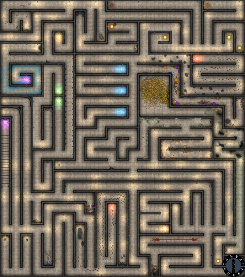 The Lost Caverns of Tsojcanth: Minotaur Maze