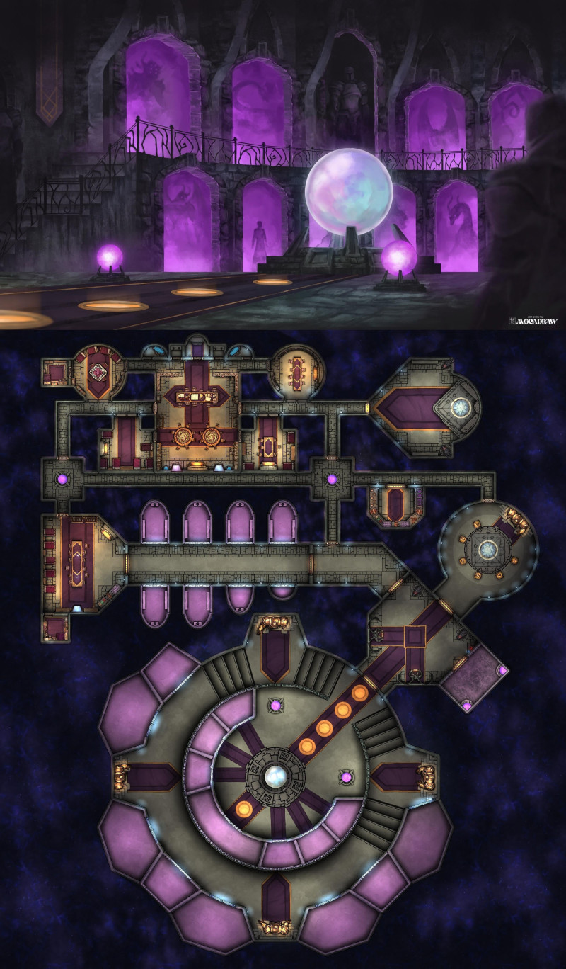 Arcane Prison [80 x 90]