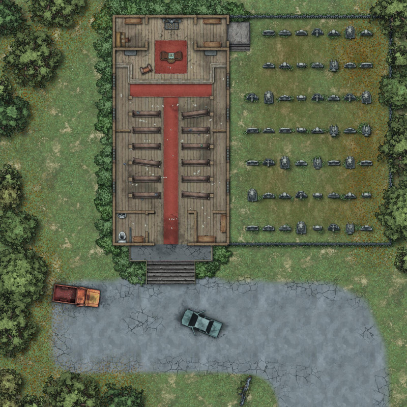 Postcards from the Zombie Apocalypse - Rural Parish