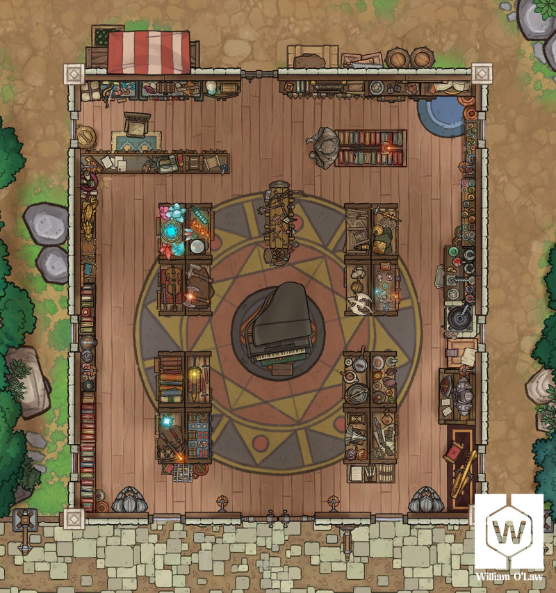 Small Magic Bazaar: Another map Remake!