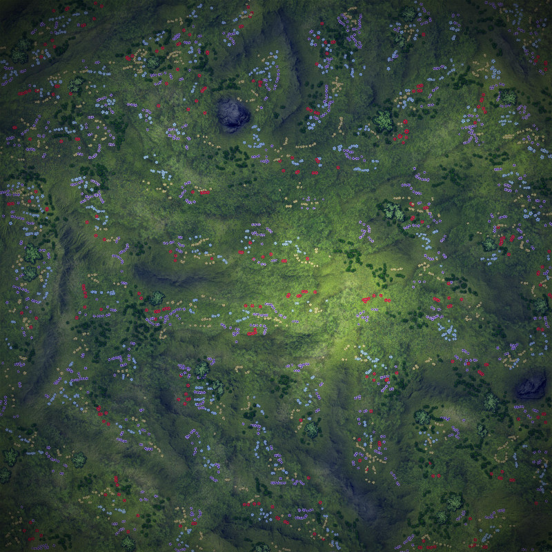 [OC] Field of Flowers [40x40]