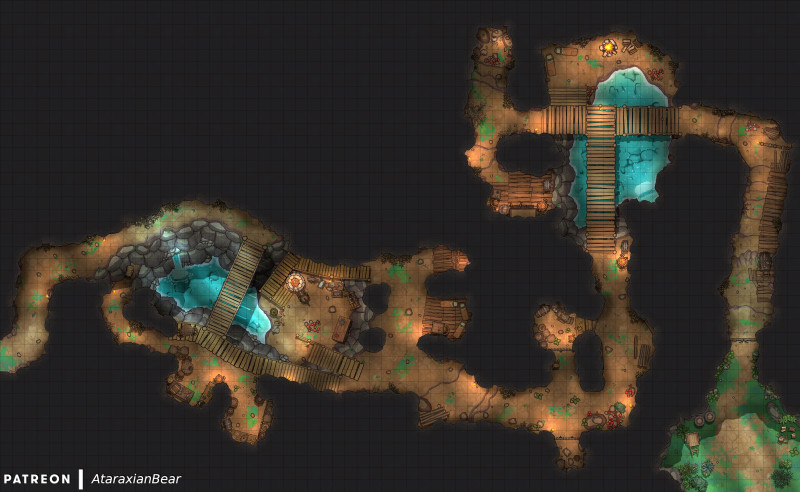 Skyrims Embershard Mine [65x40]