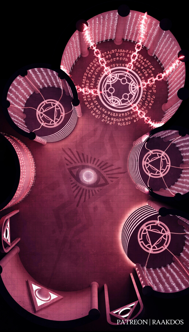 Crimson Cell 32x56