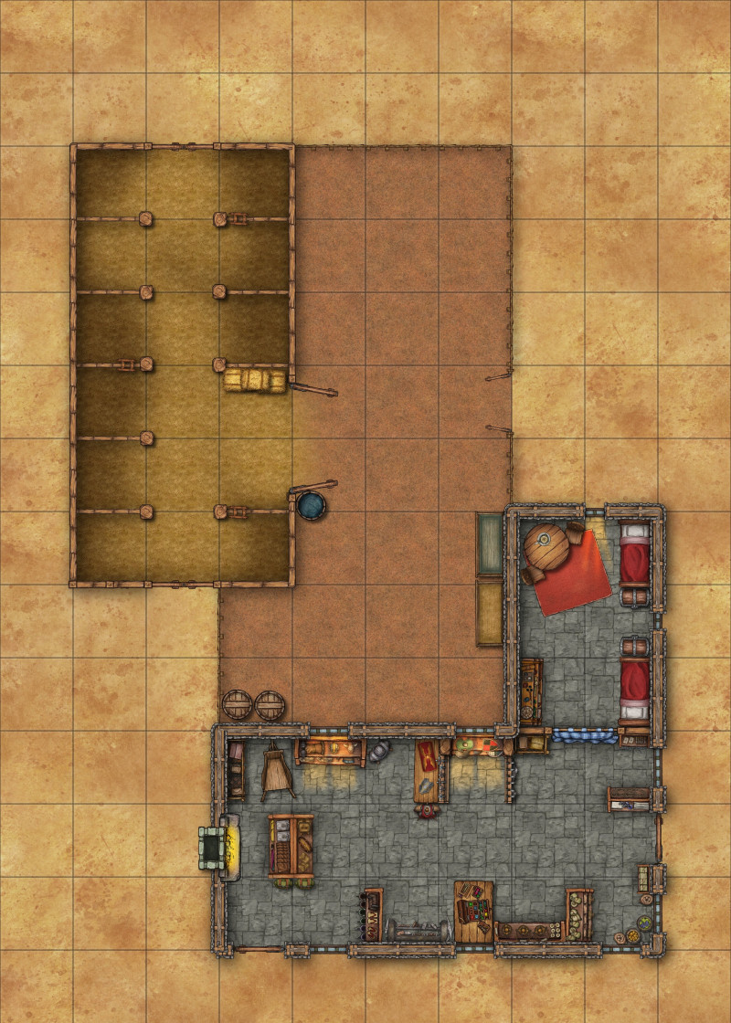 Battlemaps for Temple Of Elemental Evil, All Free to download.