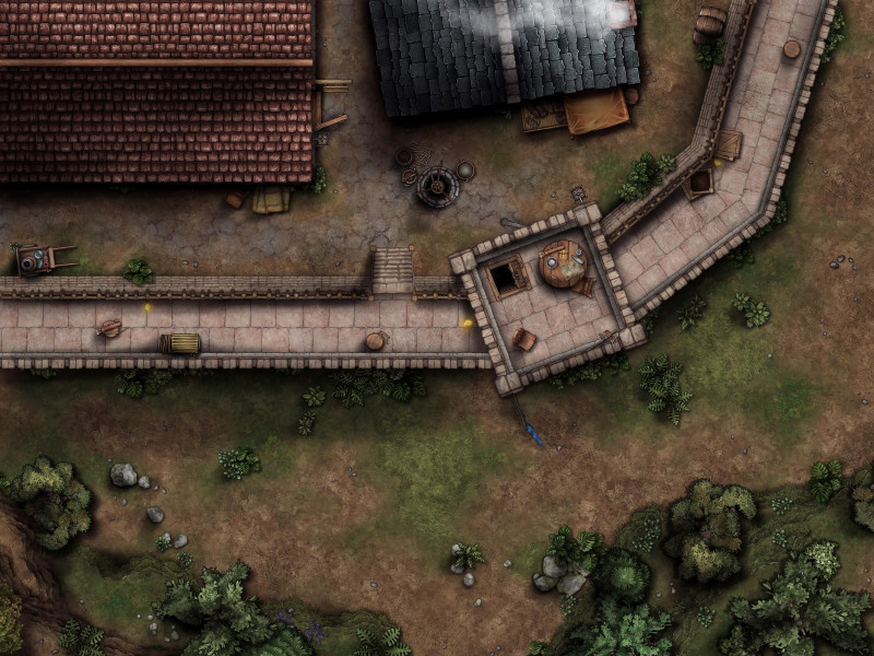 Sandstone Walls  [40x30] - 6 unique variations